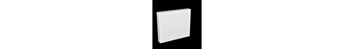 Powder Coated White Box Shape Aluminium Tray Sign.jpg