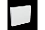 Powder Coated White Box Shape Aluminium Tray Sign.jpg