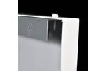 Powder Coated White Internal Corner Angle with Fixing Wall Mounting Bar Aluminium Tray Sign.jpg