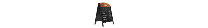 Premier A-Board Black Steel Frame HPL Panel Coffee.jpg