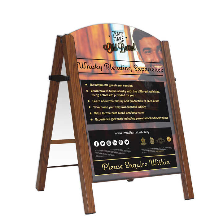 Premier Reversible Chalk A-Board