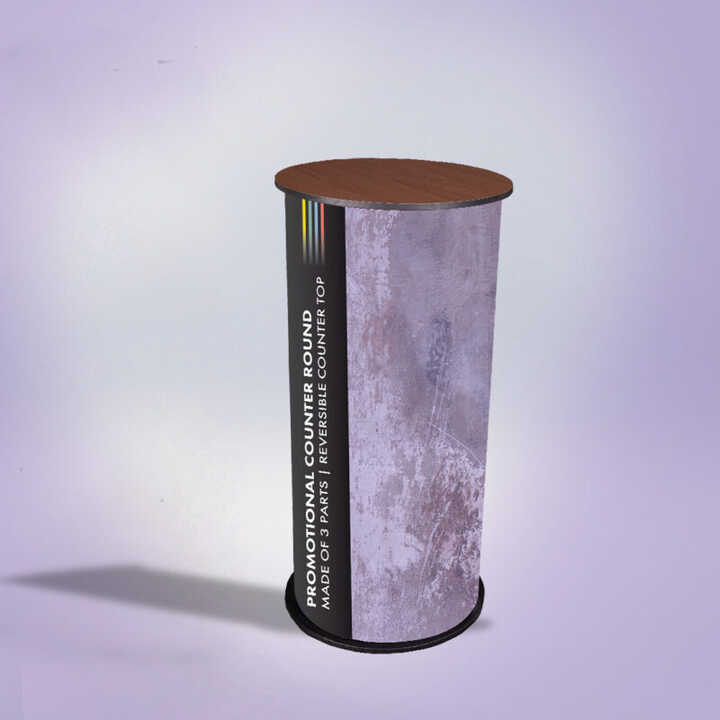 Round Promotional Counter