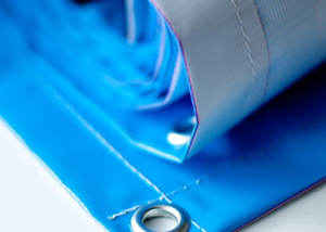 Highly durable materials and production for all printed display banners