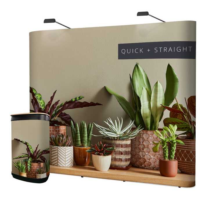 Quick+ Straight Pop Up Display Bundle