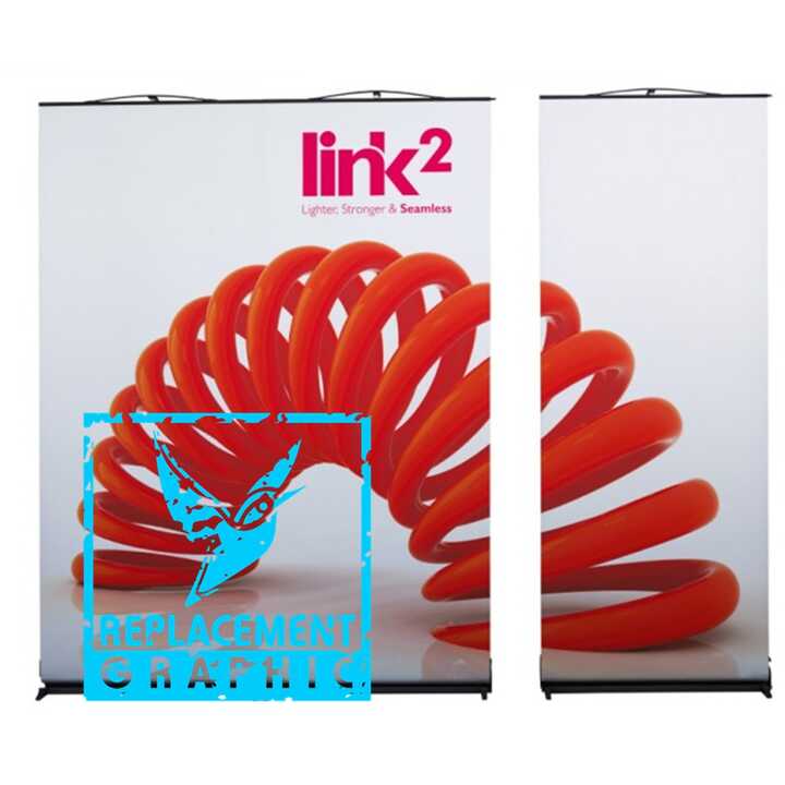 Link2 Banner Stand Replacement Graphics