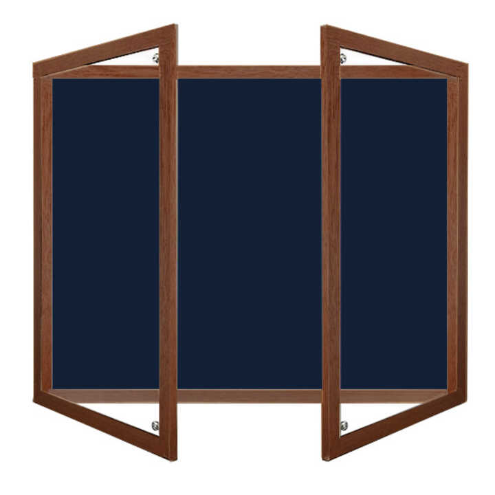 Lockable Wooden Framed Camira Lucia Notice Board