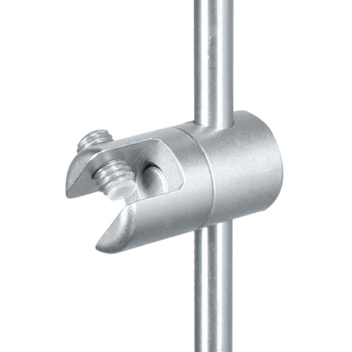 Single Sided Multi Position Rod Support with a satin anodised finish.png