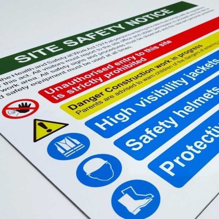 Health & Safety Signs, Print, Protection and Display