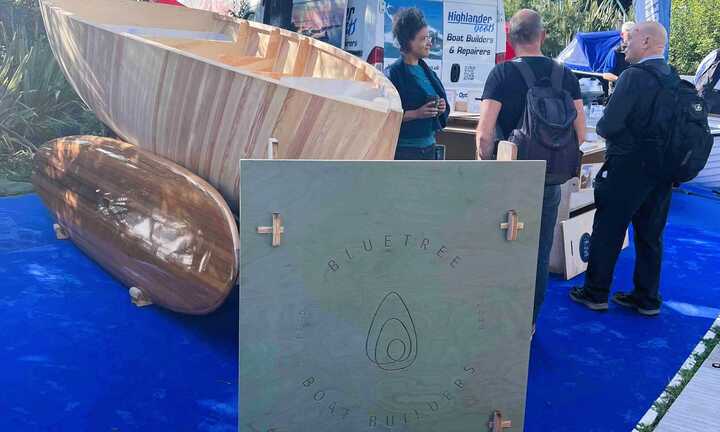Plywood Printing for Blue Tree Boat Builders