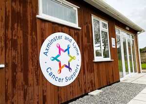 Axminster & Lyme Cancer Support New Location External ACM Signage Panel