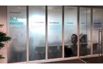 Printed Business Values & Mission Statement on Etched Glass Vinyl Meeting Room.jpg