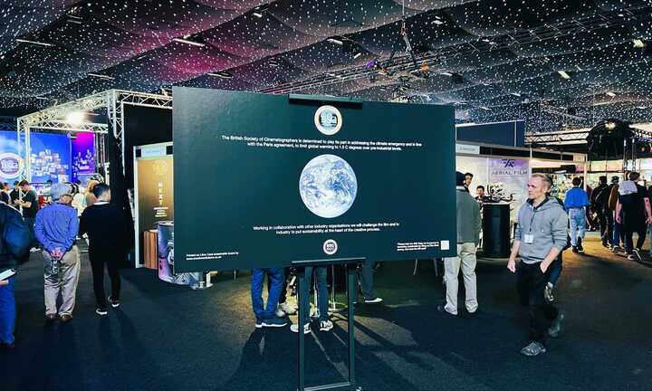 Eco-Friendly Exhibition Display Printing for The British Society of Cinematographers (BSC)