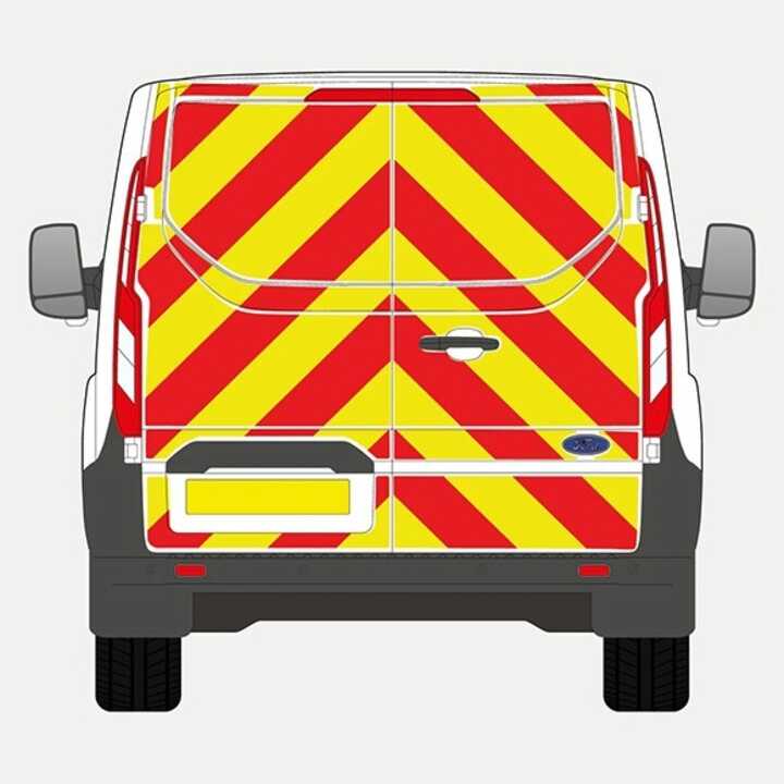 Ford Transit Custom 2012-2023 Chevrons