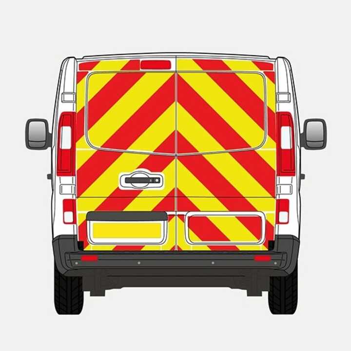 Vauxhall Vivaro 2015-2019 Chevrons