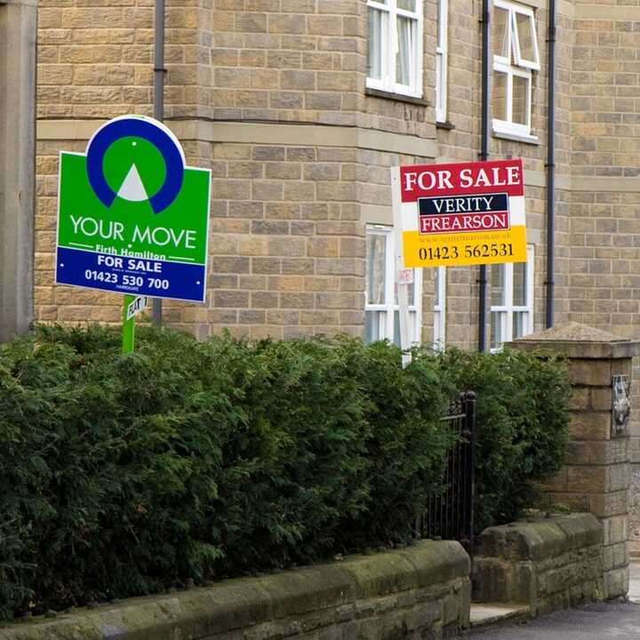 Custom Shaped Estate Agent Sign Boards