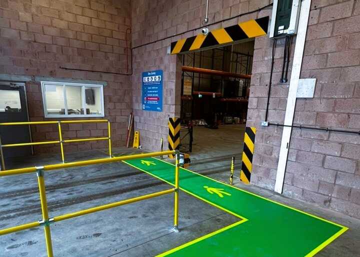 Effective Warehouse & Production Area Safety Signage for Xylem Water