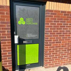 Exterior Door Application with Full Colour Print