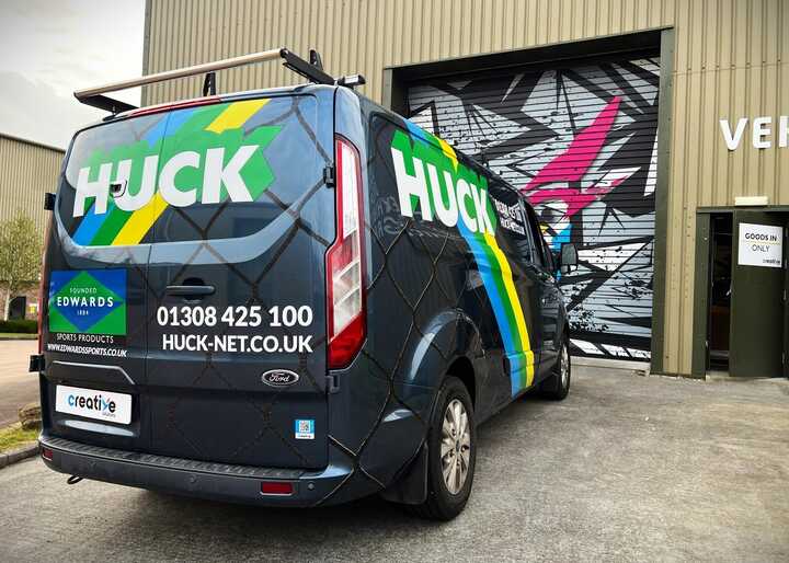 Van Graphics for Huck Nets Close Back