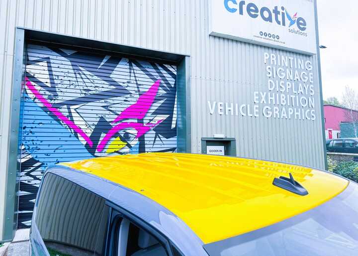 Swell Architecture's Ford Transit Custom Vehicle Graphics