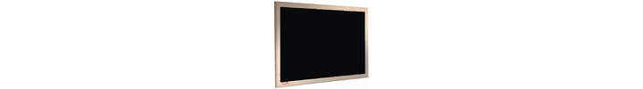 Wooden Framed Premium Felt Noticeboard - BLACK.jpg