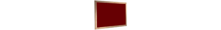 Wooden Framed Premium Felt Noticeboard - BURGUNDY.jpg