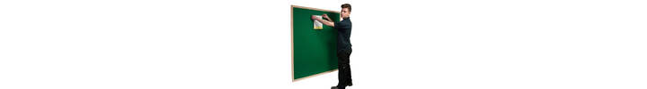 Wooden Framed Premium Felt Noticeboard - DARK GREEN 1.jpg