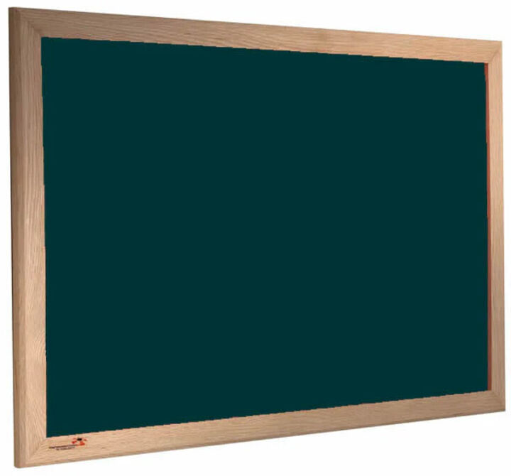 Wooden Framed Premium Felt Noticeboard - DARK GREEN.jpg