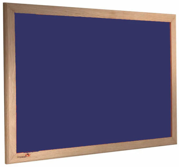 Wooden Framed Premium Felt Noticeboard - OXFORD BLUE.jpg