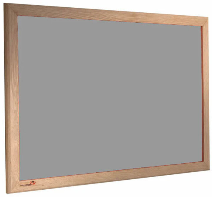 Wooden Framed Premium Felt Noticeboard - SILVER.jpg