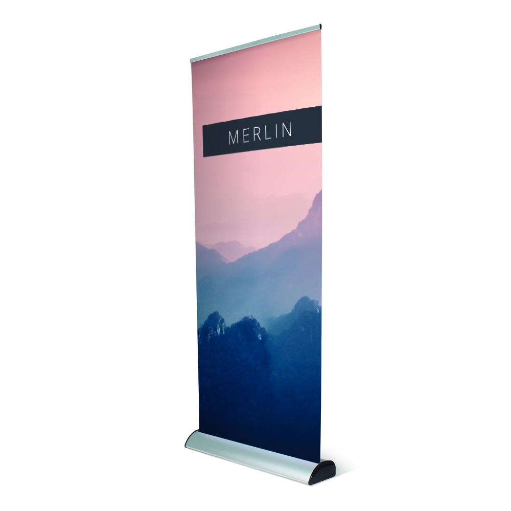 Merlin Cassette Roller Banner Stand