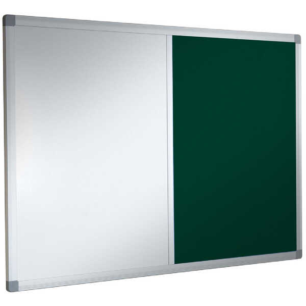 Combination Magnetic Whiteboard With Camira Lucia Fabric