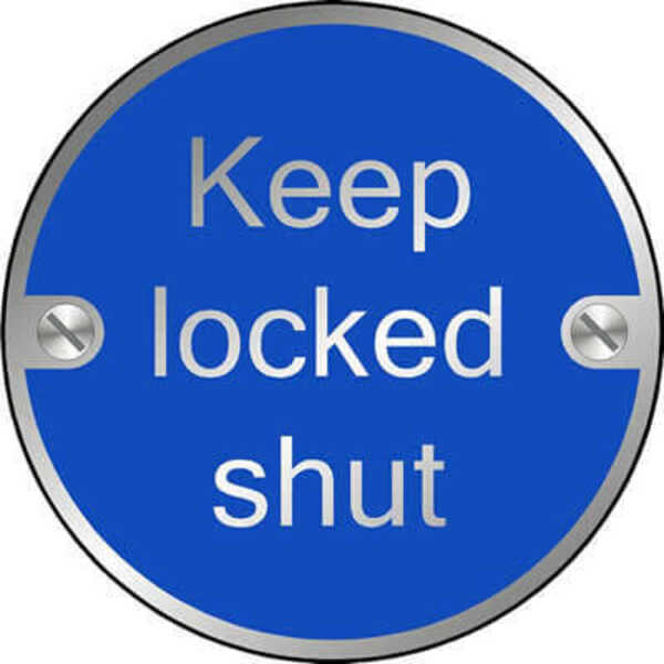 Keep Locked Shut (Disc)