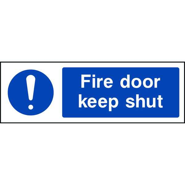 Fire Door Keep Shut - Rectangle