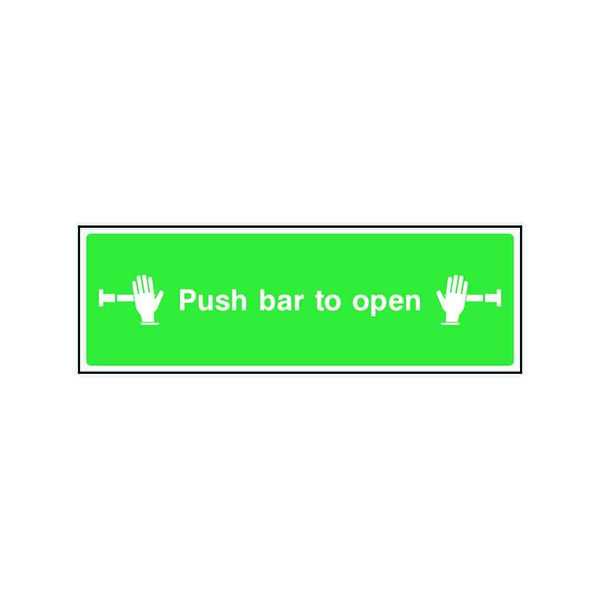 Push Bar To Open (Symbols)